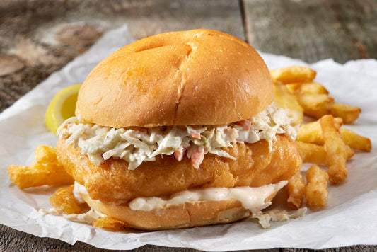 Sándwich de pescado y espumante: Todo lo que está bien